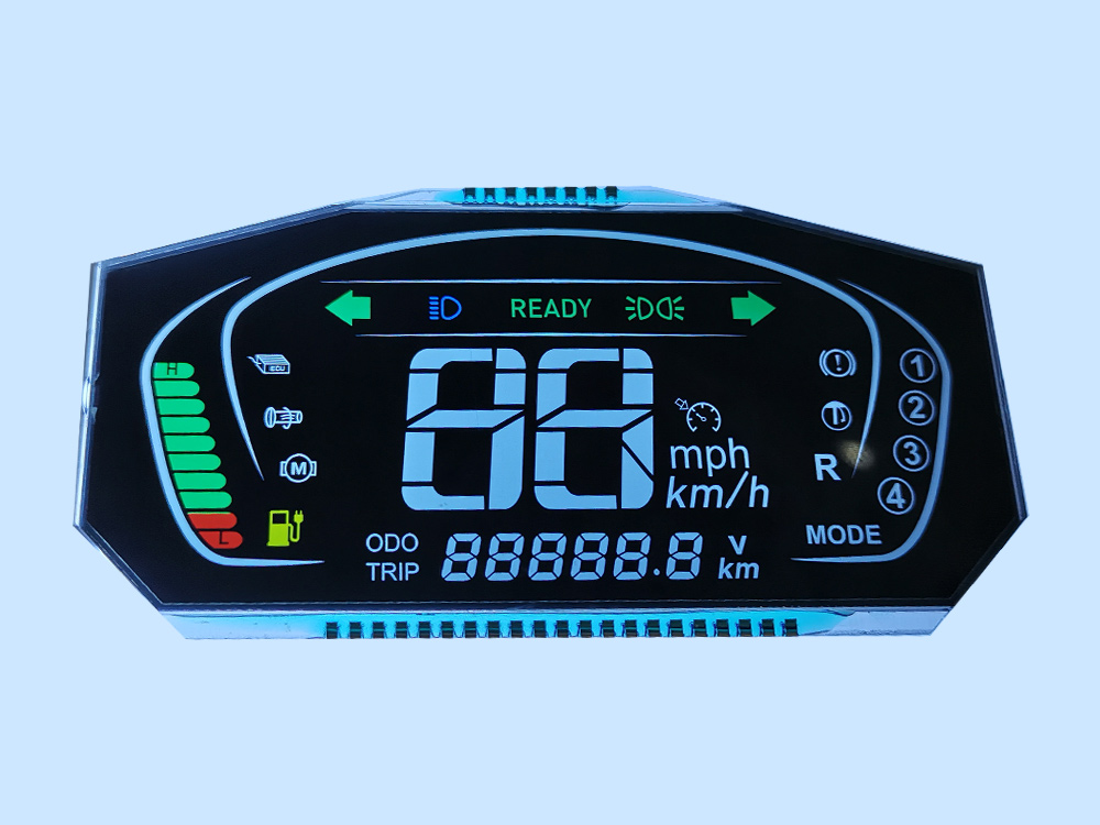 黑白段碼假彩屏的視覺革命!